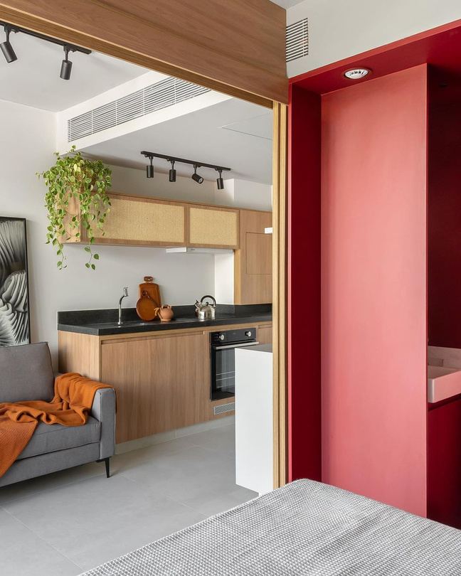 Studio Sweet House - marcenaria vermelha 3 em 1